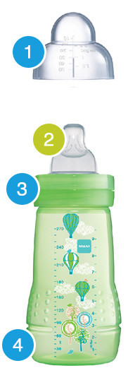 Easy Active™ Baby Bottle  Flow 270ml